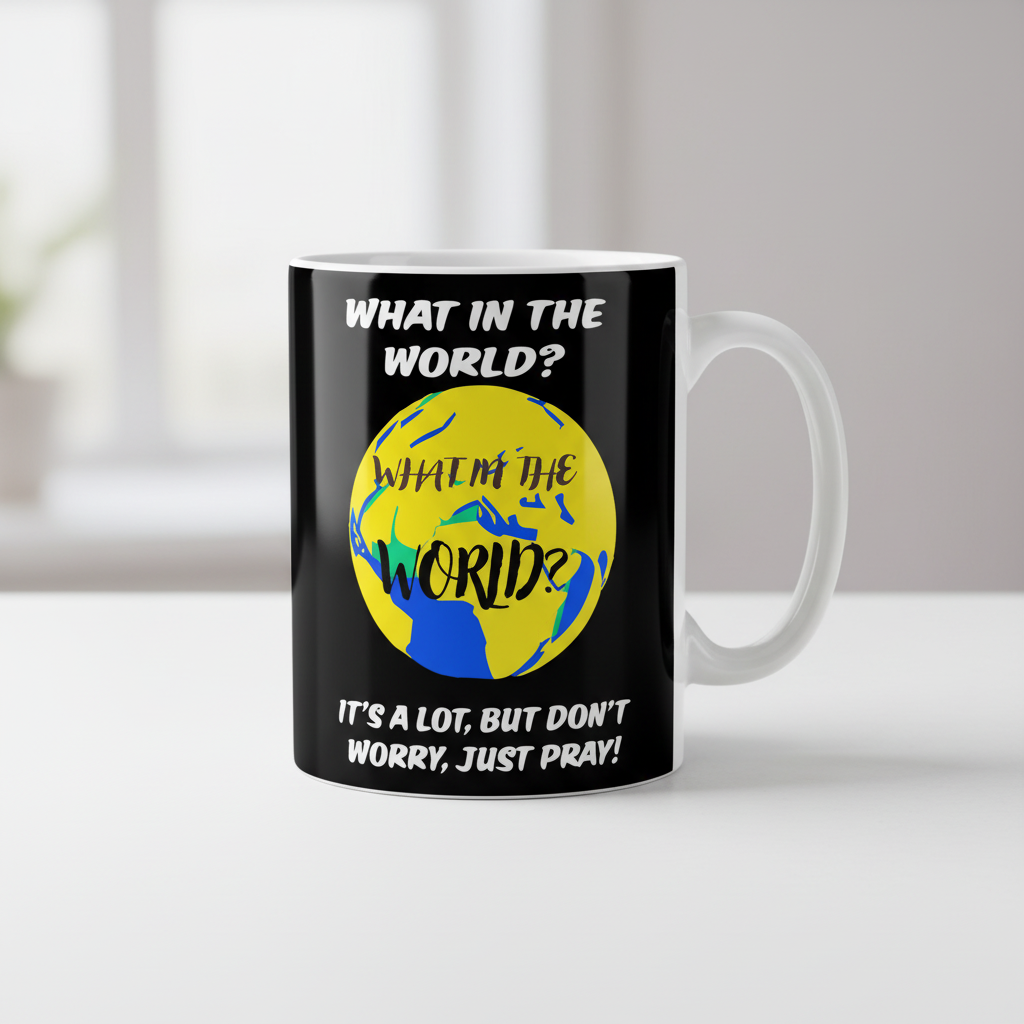 What and the world coffee mugs