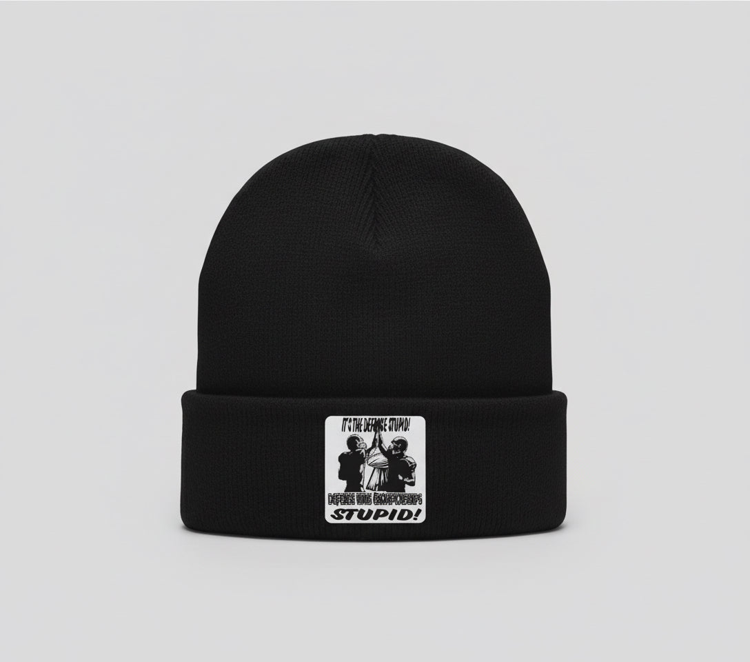 It's The Defense Football Beanie