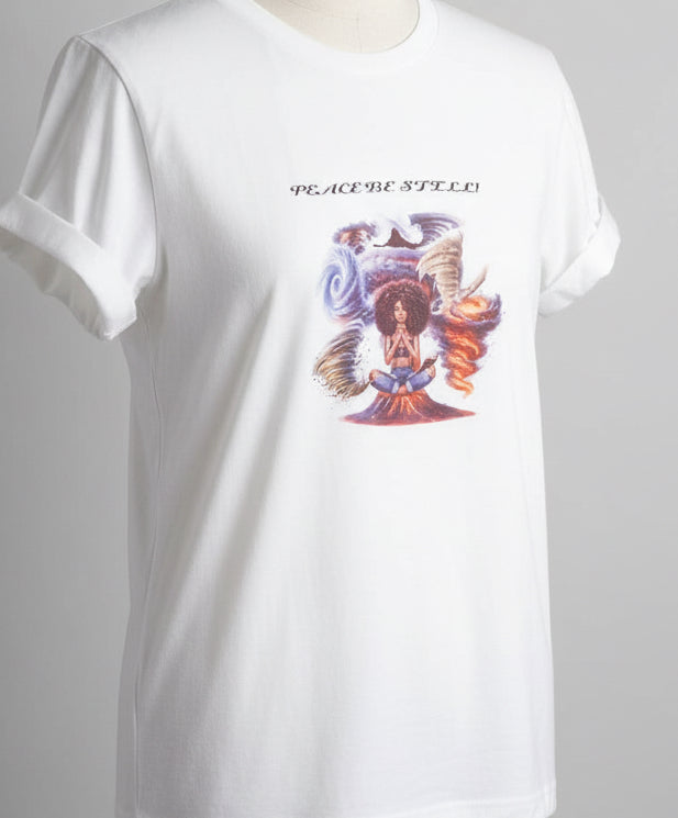 Women's Whirlwind of Faith white M T-shirt