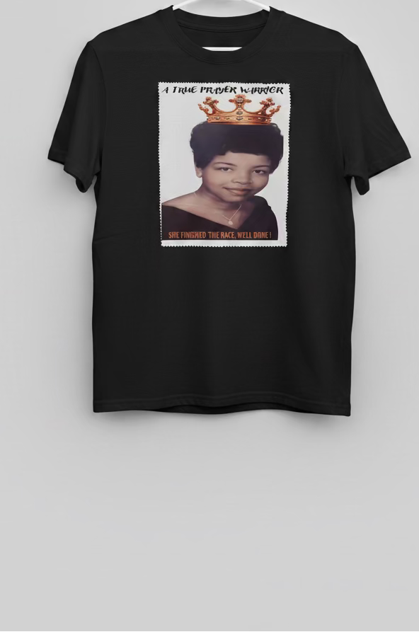 Finished Race T-shirt love one