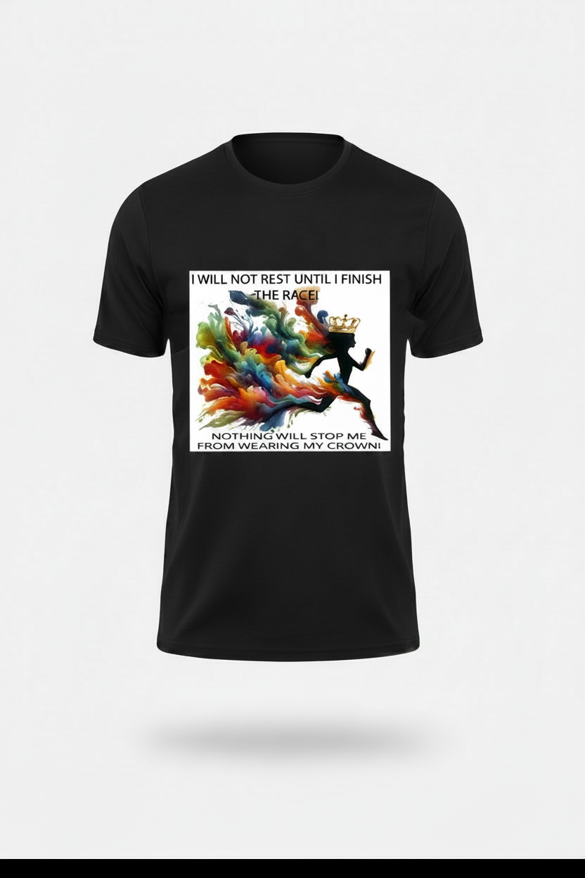 I will finish with my crown T-shirt