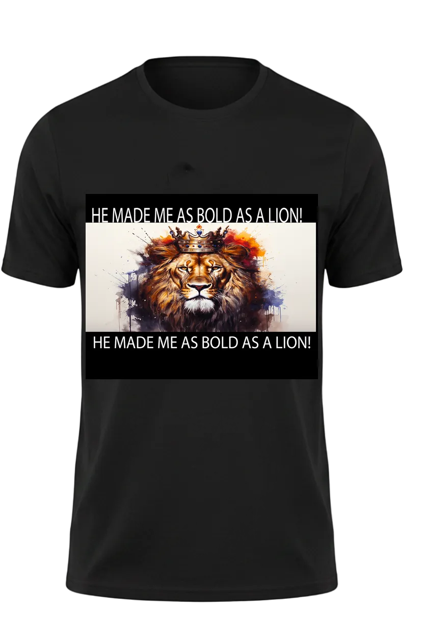 As Bold as a Lion T-shirt