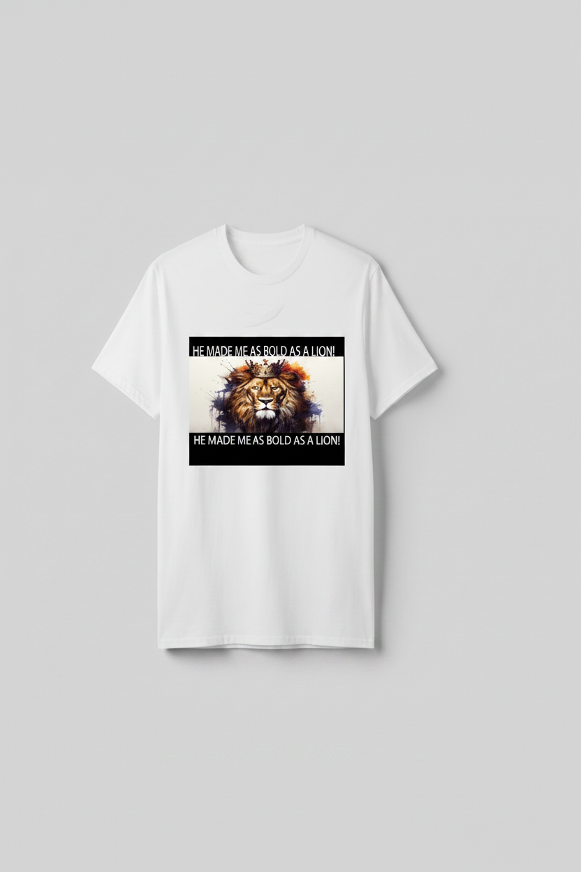 As Bold as a Lion T-shirt