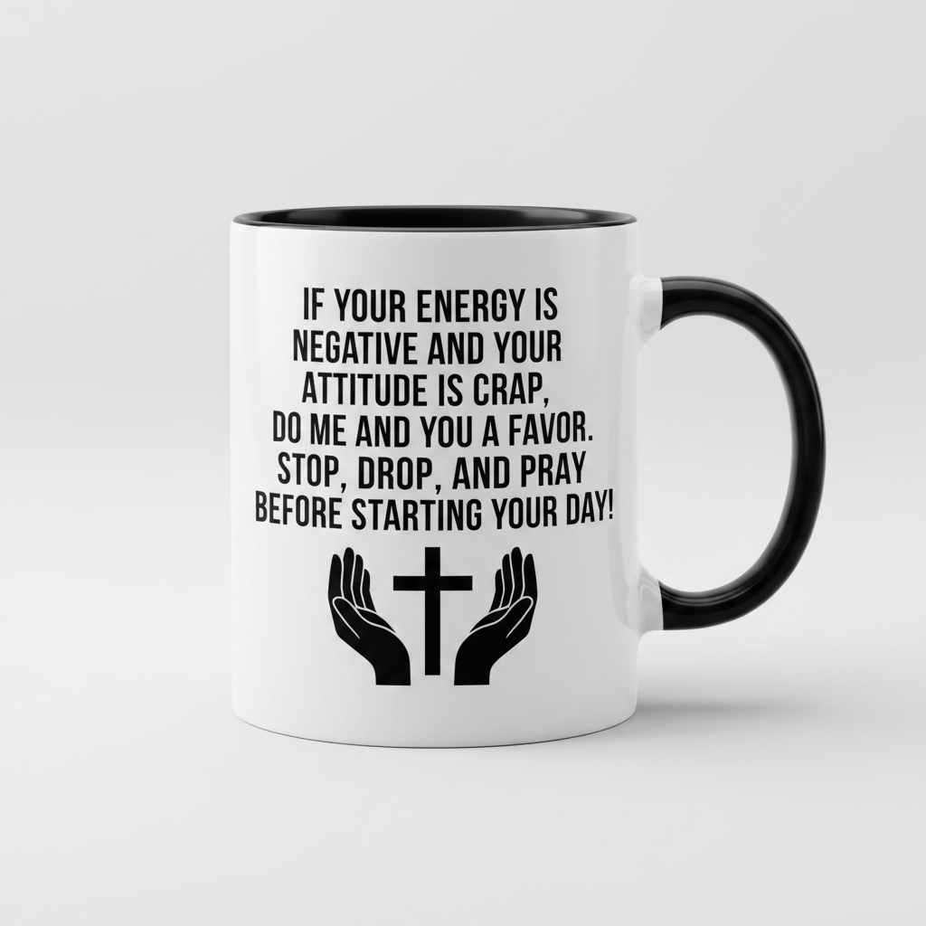Stop Drop and Roll coffee mug