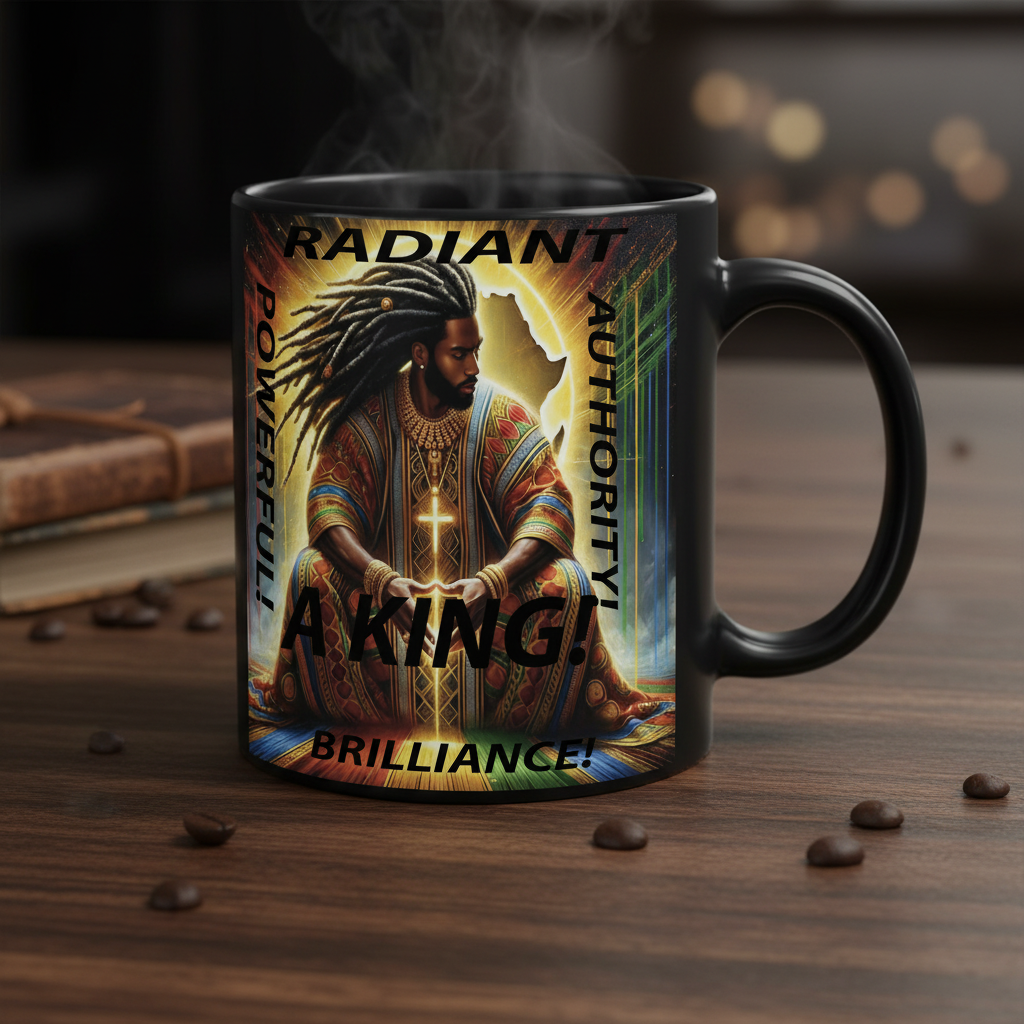 A King coffee mug