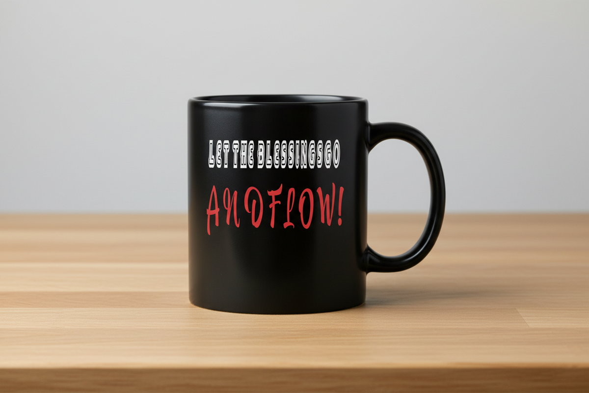 Let The Blessing Flow Coffee Mug