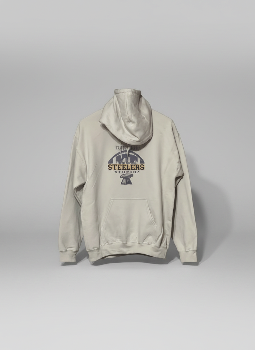 L IT's The Defense Stupid 2 Steelers Hoodie Football