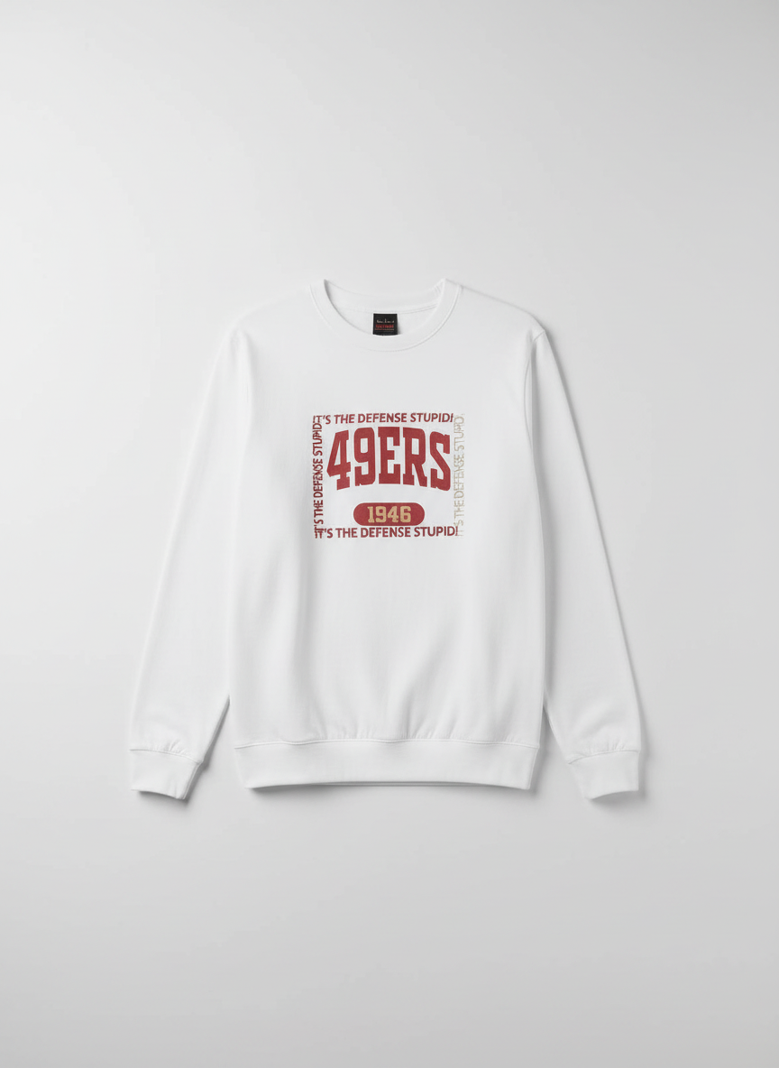 Long-sleeve It's The Defense 2 49ers T-shirt