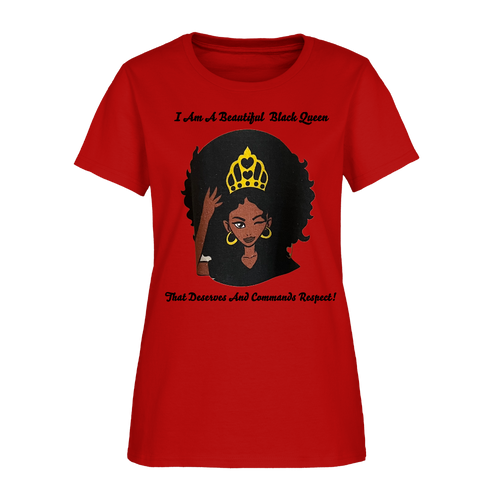 Beautiful Queen women's short-sleeve T-shirt